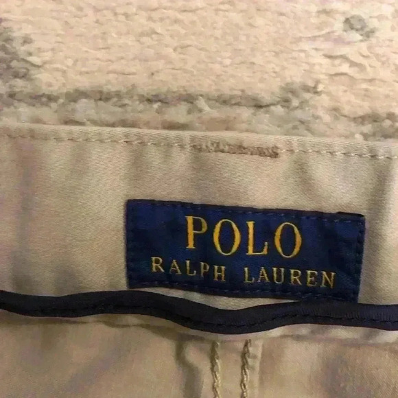 Polo Ralph Lauren Mens Khaki Pants36x30 Acutal size is 38x29 Bootcut - Picture 4 of 7